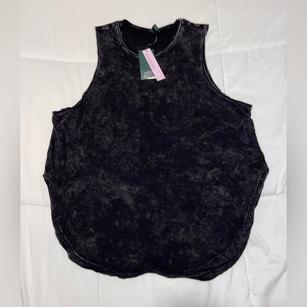 Wild Fable Acid Wash Sleeveless Shirt NWT